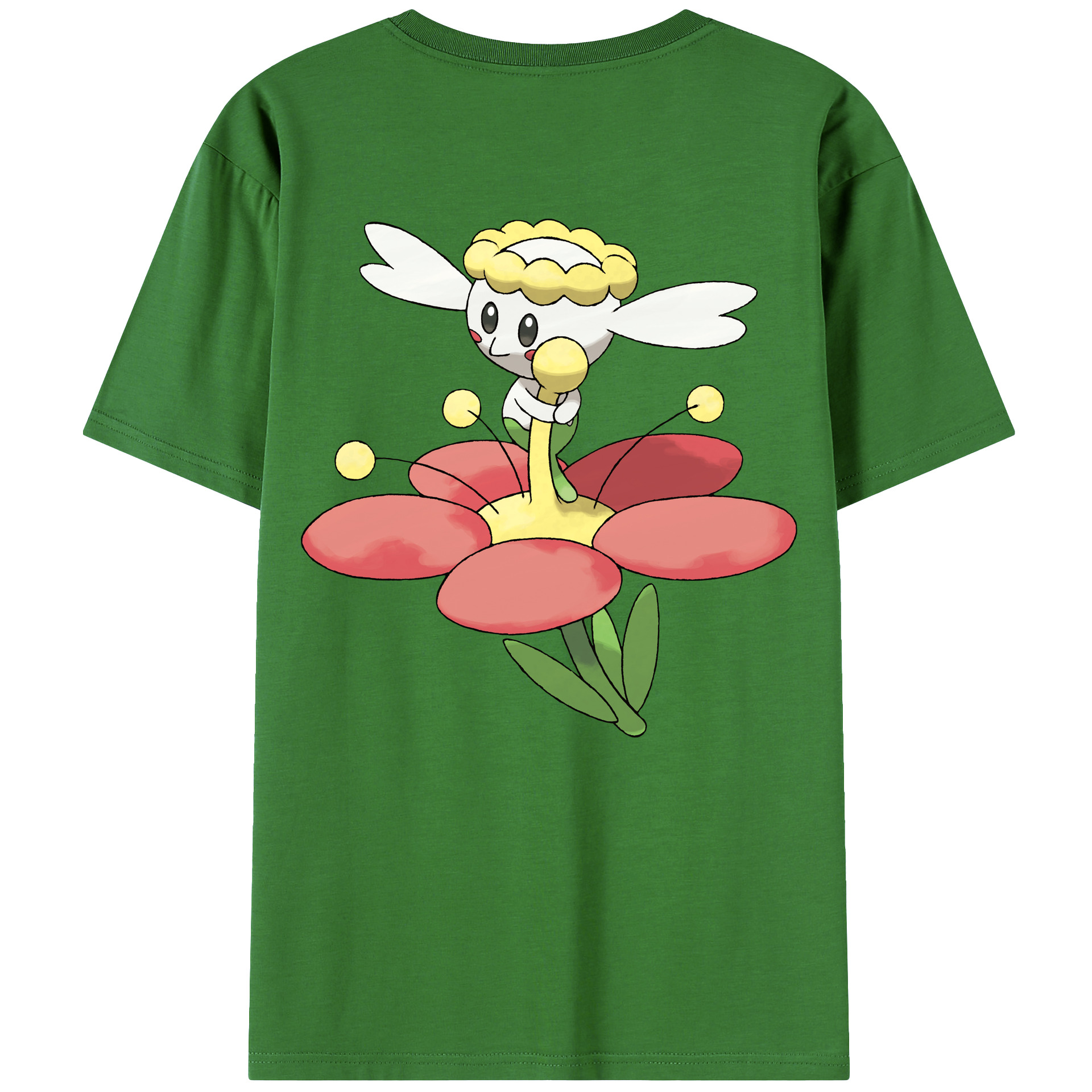 （画像用） ポケットモンスター Pokémon レディース半袖Tシャツ(バックプリント)